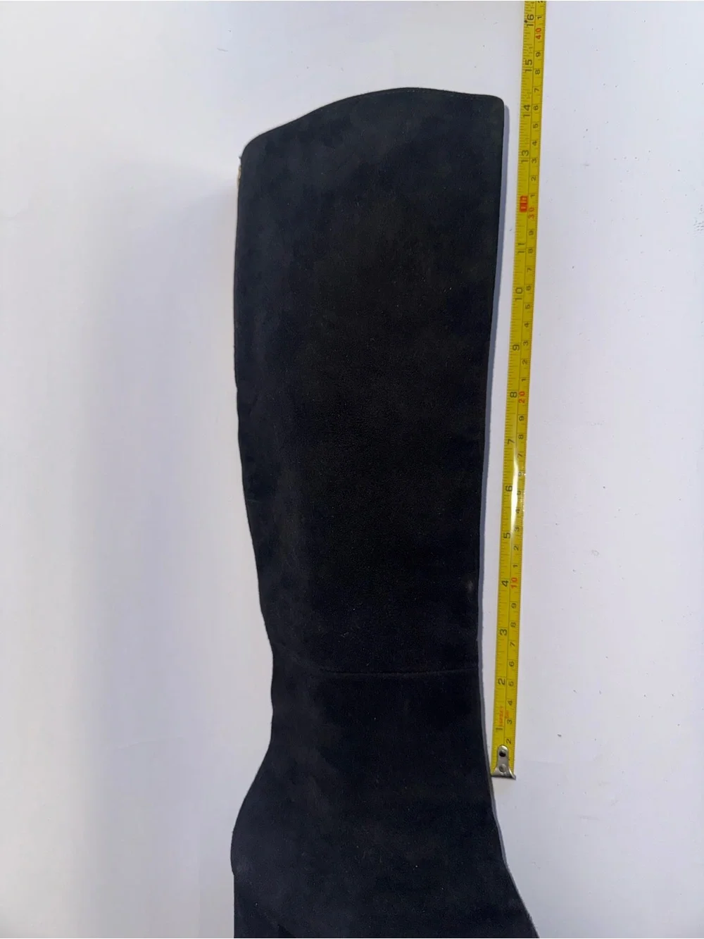Stuart Weitzman Black Suede Knee High Boots High Heeled Women’s Size 6